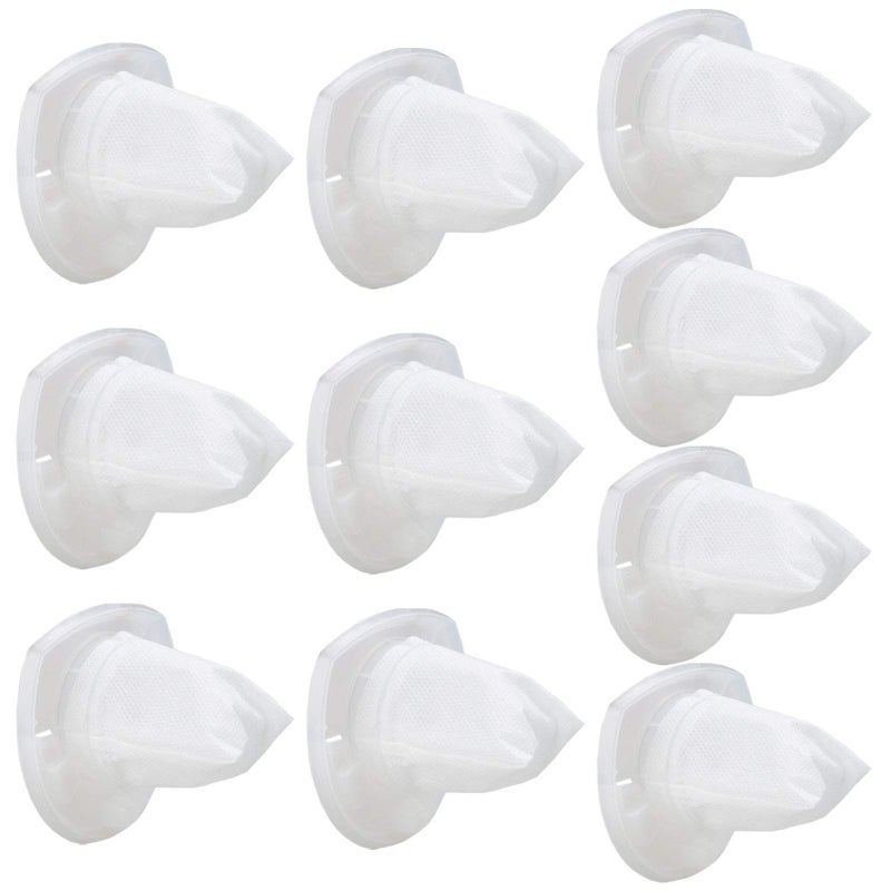 FFsign 10 Pack Replacement Filter for Black & Decker Power Tools VF110 Vacuum CHV1410L CHV9610 CHV1210 CHV1510 CHV1410 CHV1410B BDH2000L, 90558113-01 - Image 1